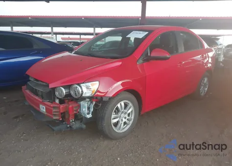 2016 Chevrolet Sonic Ls Auto из США, поврежденный, VIN 1G1JA5SH9G4158186